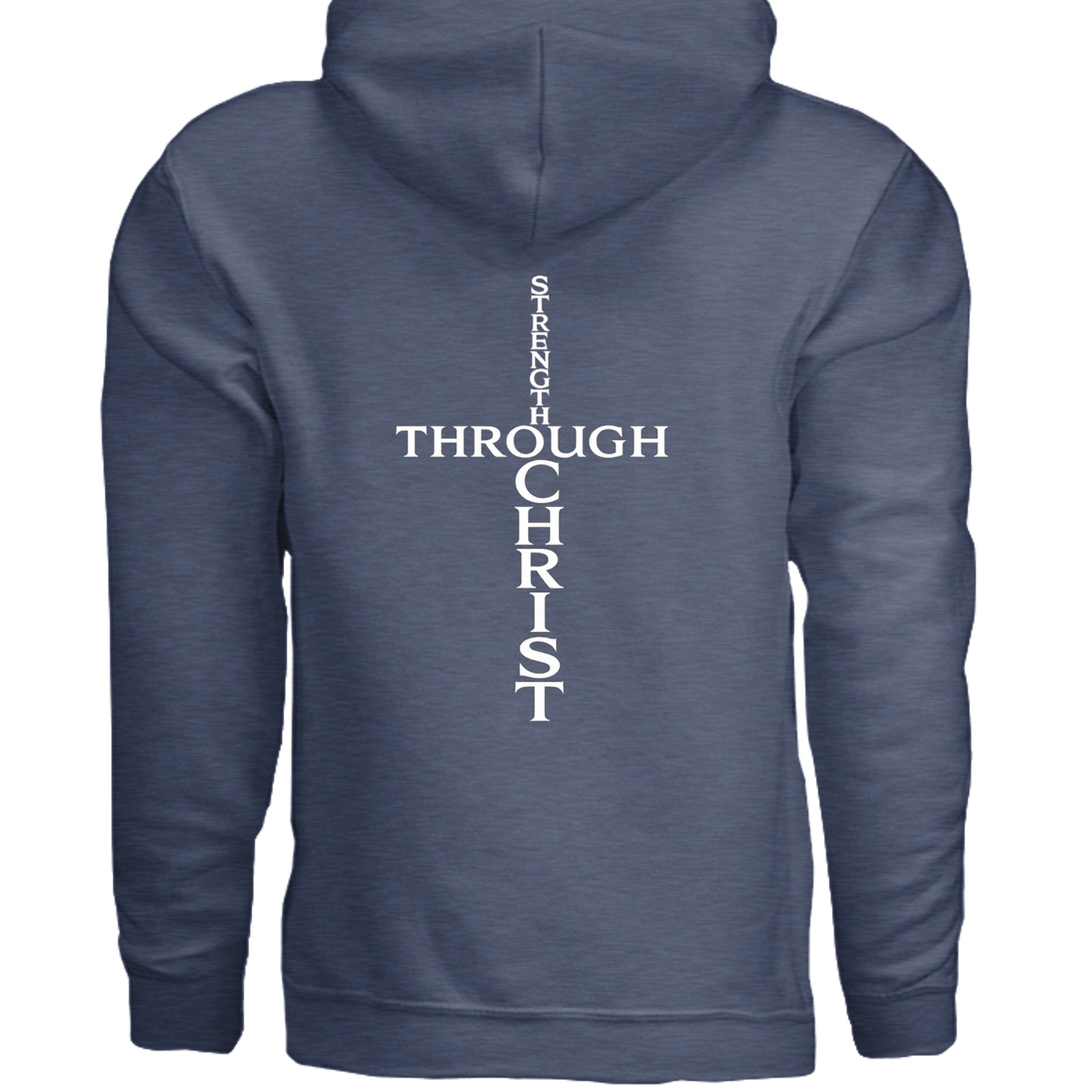 Heather Sport Dark Navy - G185 - BACK