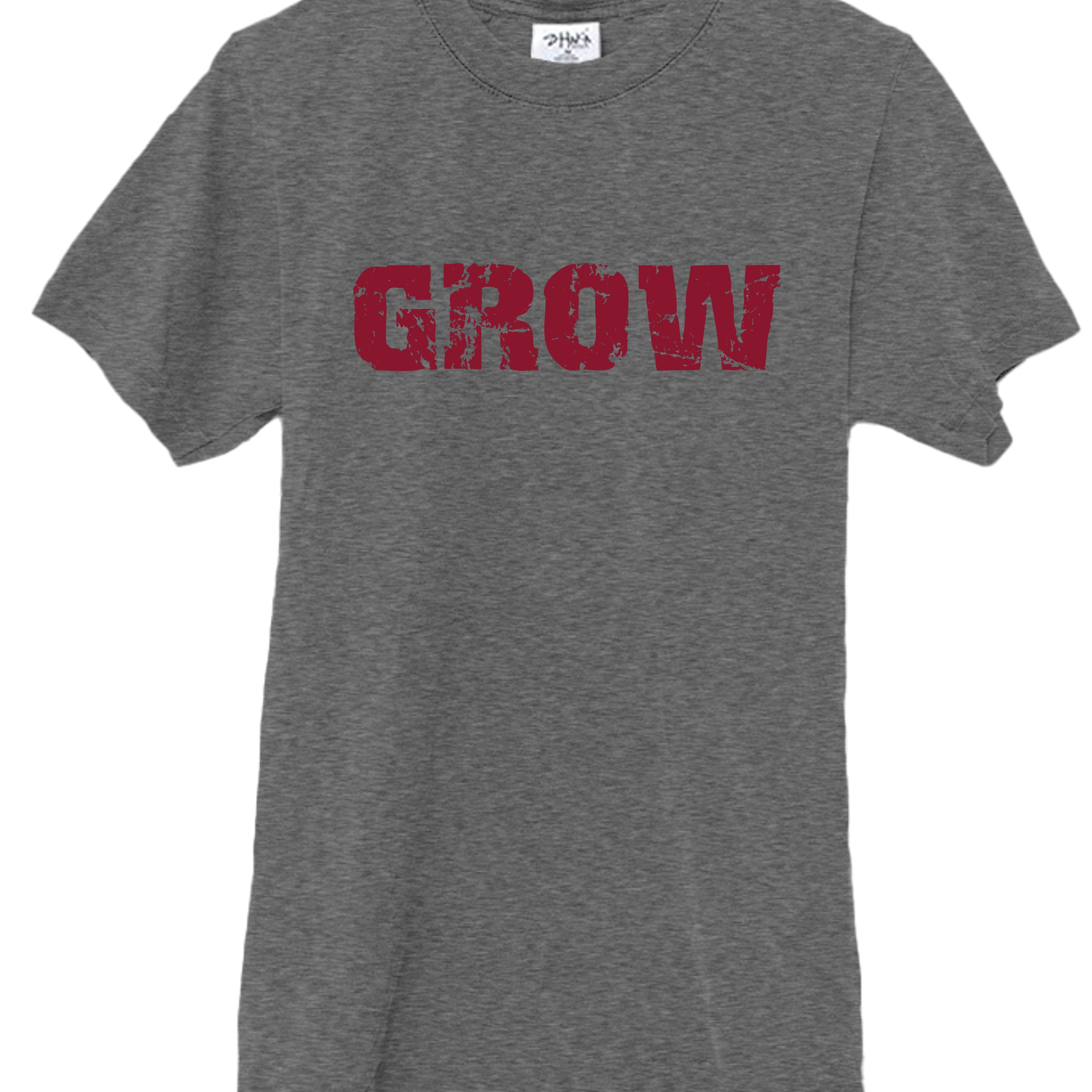 Charcoal Grey Heather - SHMHSS - FRONT